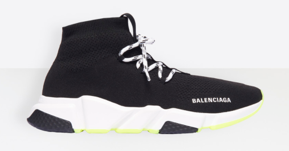 Balenciaga Speed Trainer Fluo Lace Up